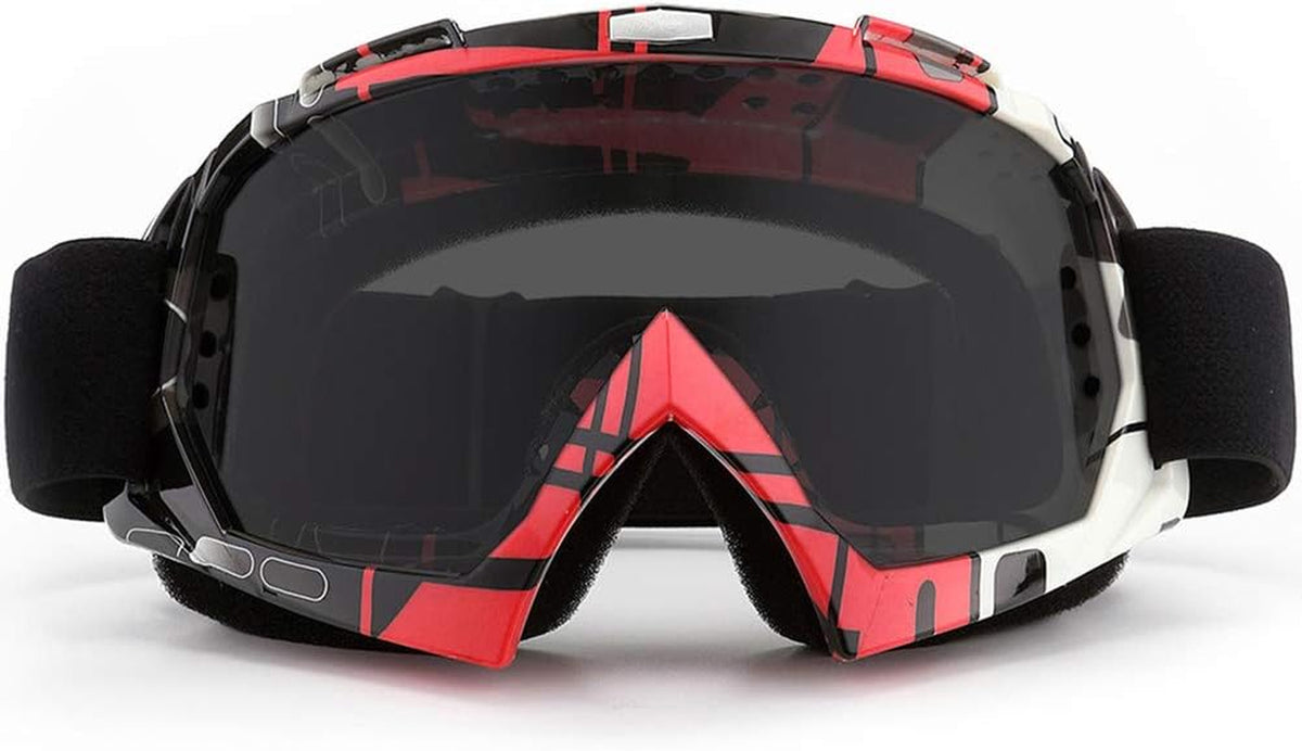 SPOSUNE Dirt Bike ATV Goggles UV400 Motorcycle Goggles for Men Women Youth Motocross Riding Goggles Windproof Dustproof