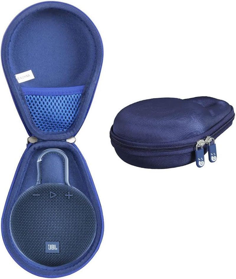 Hermitshell Travel Case Fits JBL Clip 3 Portable Waterproof Wireless Bluetooth Speaker (Black)