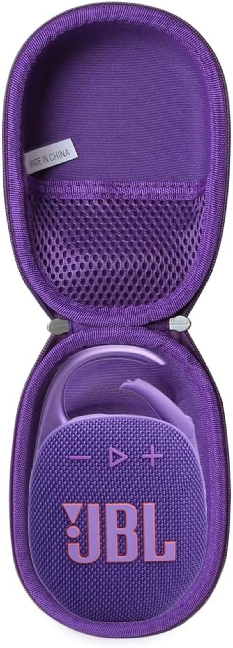 Hermitshell Travel Case Fits JBL Clip 3 Portable Waterproof Wireless Bluetooth Speaker (Black)