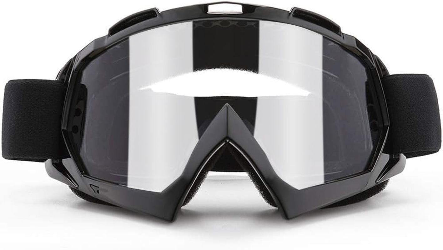 SPOSUNE Dirt Bike ATV Goggles UV400 Motorcycle Goggles for Men Women Youth Motocross Riding Goggles Windproof Dustproof