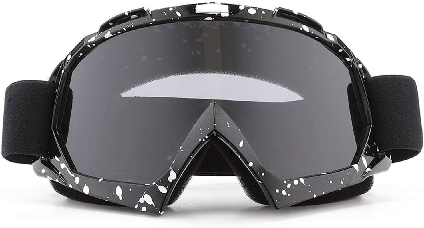 SPOSUNE Dirt Bike ATV Goggles UV400 Motorcycle Goggles for Men Women Youth Motocross Riding Goggles Windproof Dustproof