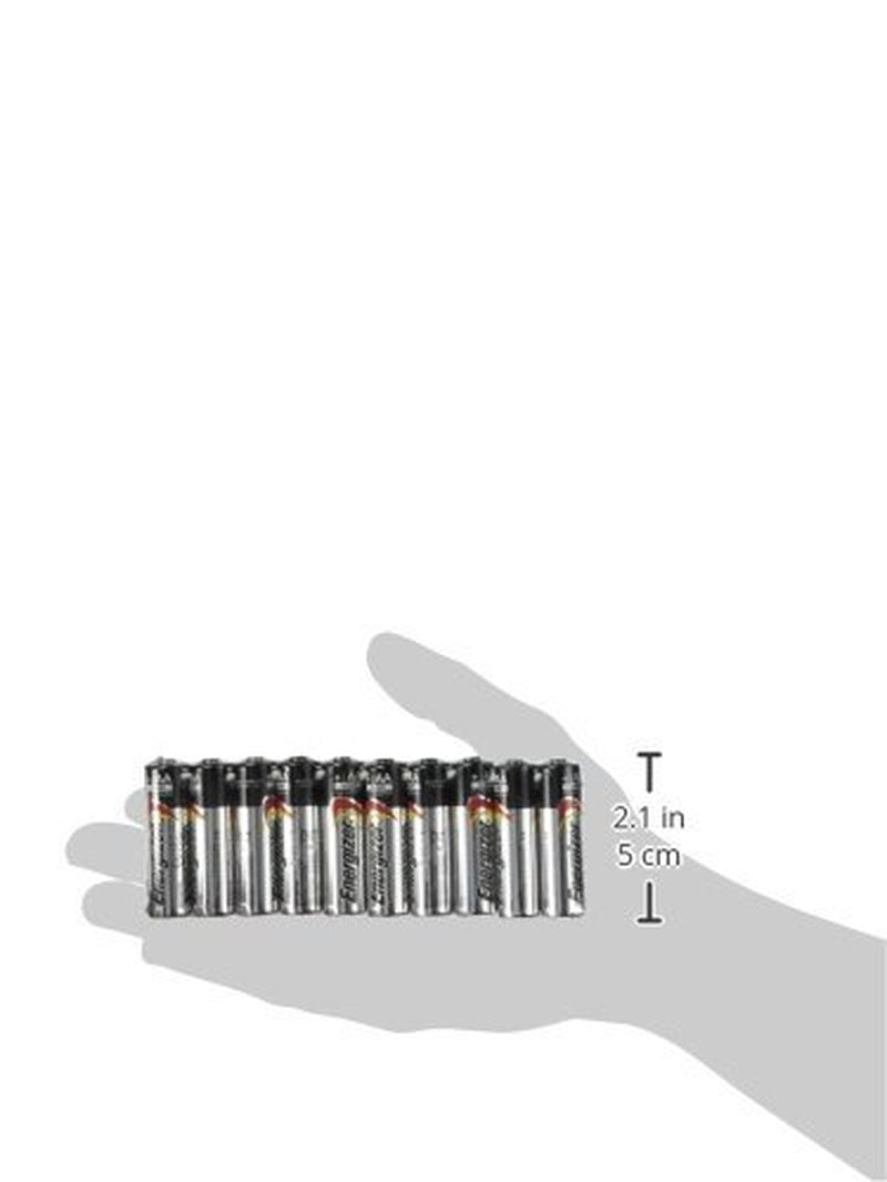 Energizer AA Max Alkaline E91 Batteries Made in USA - Expiration 12/2024 or Later - 100 Count