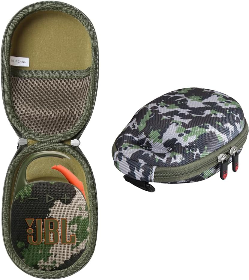 Hermitshell Travel Case Fits JBL Clip 3 Portable Waterproof Wireless Bluetooth Speaker (Black)