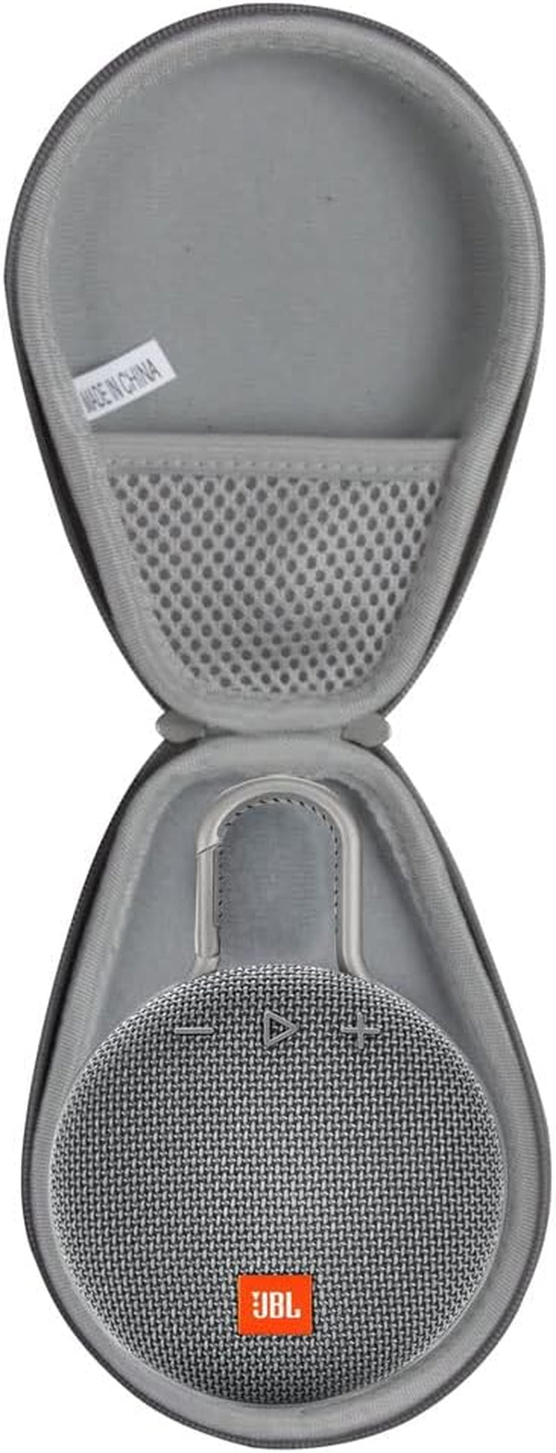 Hermitshell Travel Case Fits JBL Clip 3 Portable Waterproof Wireless Bluetooth Speaker (Black)