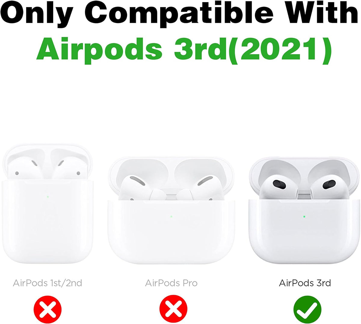 Mulafnxal Case for Airpods 3 3Rd Generation Cute Soft Silicone 3D Funny Fun for Air Pod 3 (2021) Cover Unique Fashion Food Design Skin Cartoon Cases (Cup Noodle)