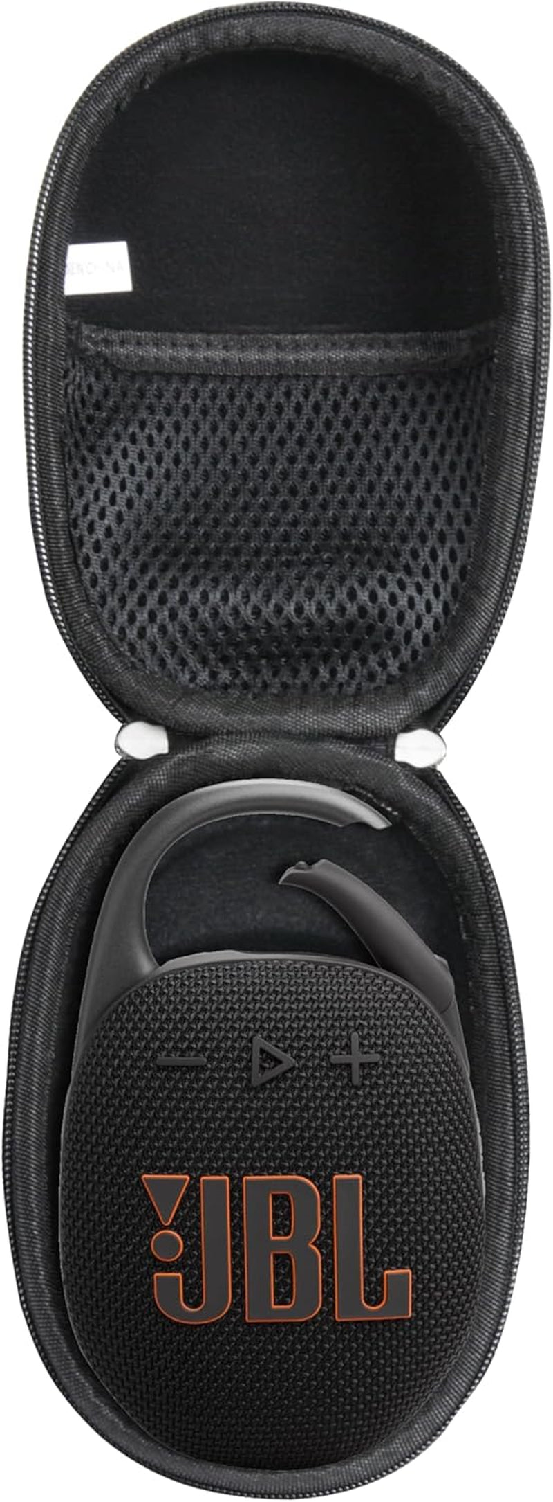 Hermitshell Travel Case Fits JBL Clip 3 Portable Waterproof Wireless Bluetooth Speaker (Black)
