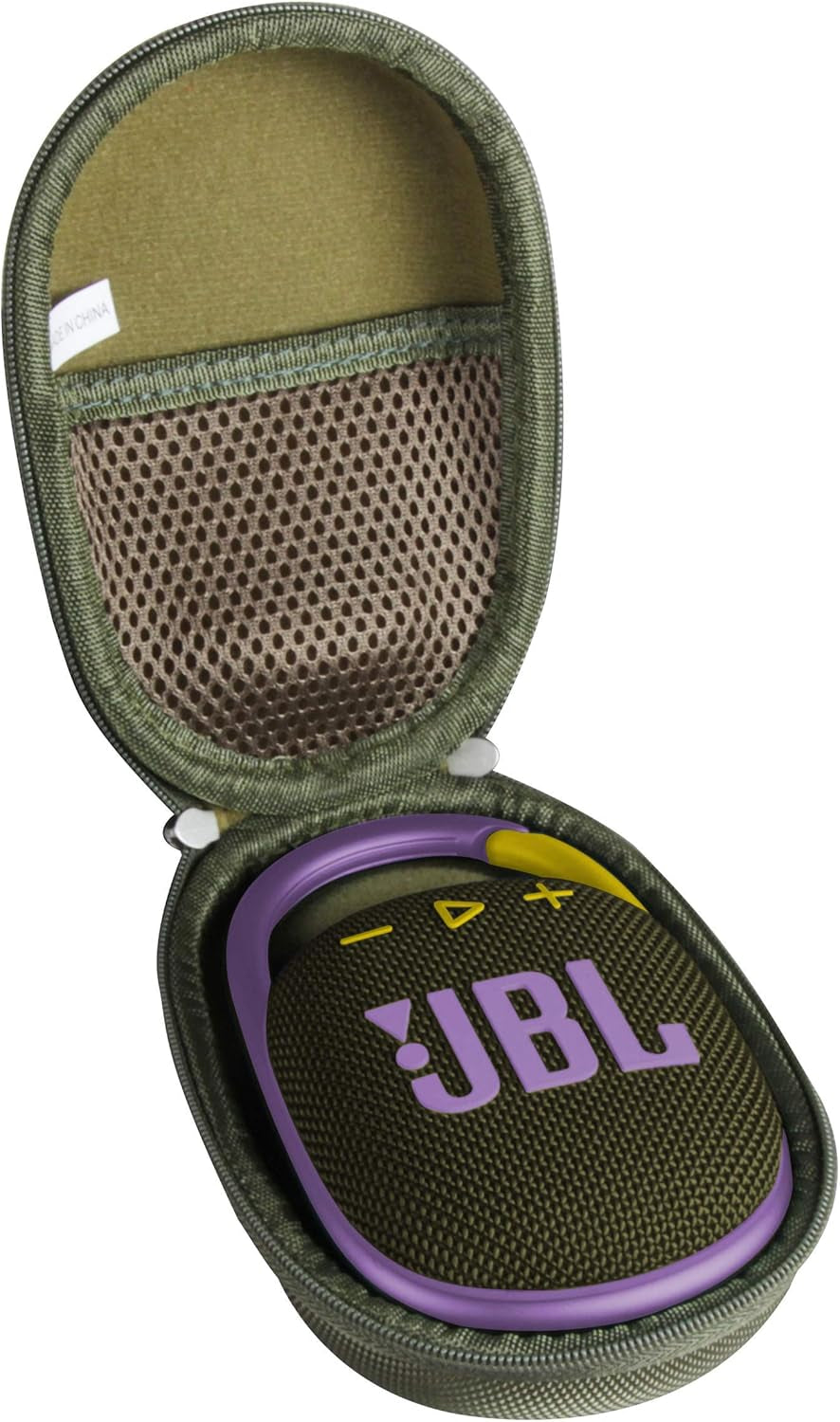 Hermitshell Travel Case Fits JBL Clip 3 Portable Waterproof Wireless Bluetooth Speaker (Black)