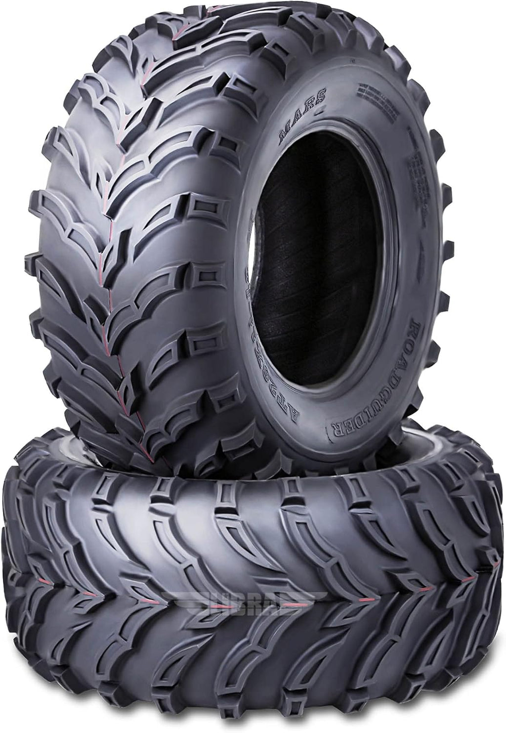 ROADGUIDER ATV/UTV Tires 25X10-12 25X10X12 6PR- Set 2-10273