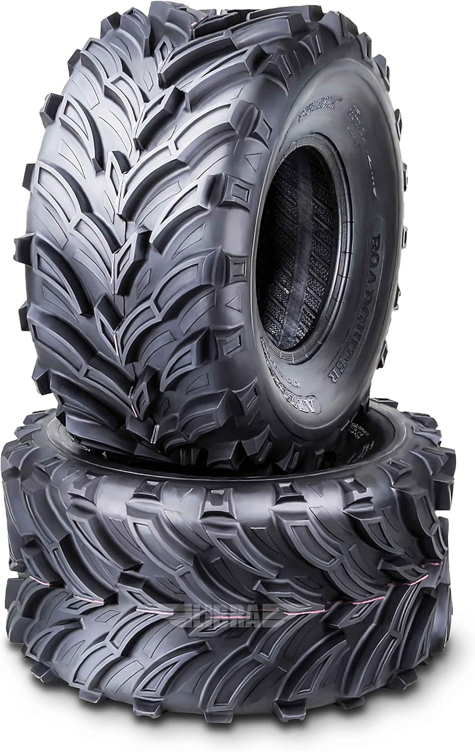 ROADGUIDER ATV/UTV Tires 25X10-12 25X10X12 6PR- Set 2-10273