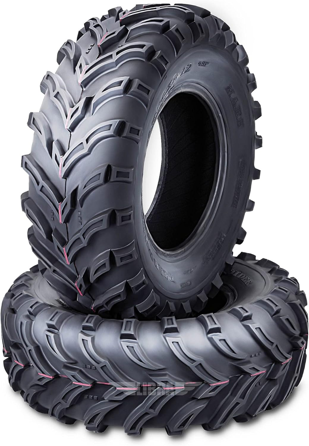 ROADGUIDER ATV/UTV Tires 25X10-12 25X10X12 6PR- Set 2-10273