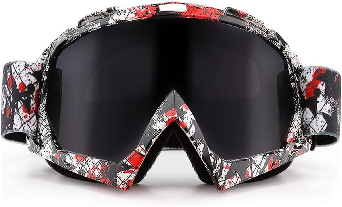 SPOSUNE Dirt Bike ATV Goggles UV400 Motorcycle Goggles for Men Women Youth Motocross Riding Goggles Windproof Dustproof