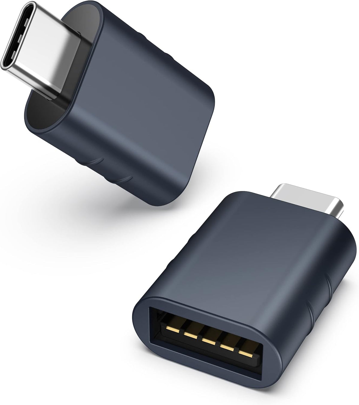 Syntech USB C to USB Adapter(2 Pack), USB-C Male to USB 3.0 Female Adapter Compatible with Iphone 17 Pro Max Macbook Pro Air 2024 Ipad Mini Pro Surface Pro and Other Type C or Thunderbolt 4/3 Devices