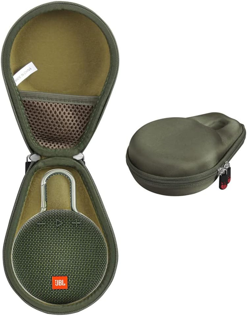 Hermitshell Travel Case Fits JBL Clip 3 Portable Waterproof Wireless Bluetooth Speaker (Black)