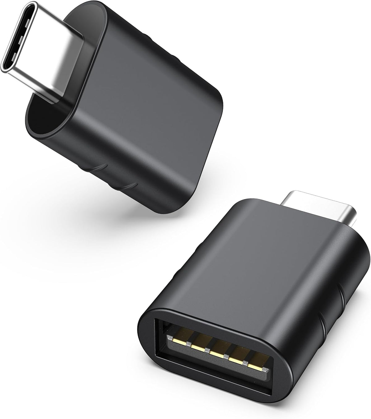 Syntech USB C to USB Adapter(2 Pack), USB-C Male to USB 3.0 Female Adapter Compatible with Iphone 17 Pro Max Macbook Pro Air 2024 Ipad Mini Pro Surface Pro and Other Type C or Thunderbolt 4/3 Devices