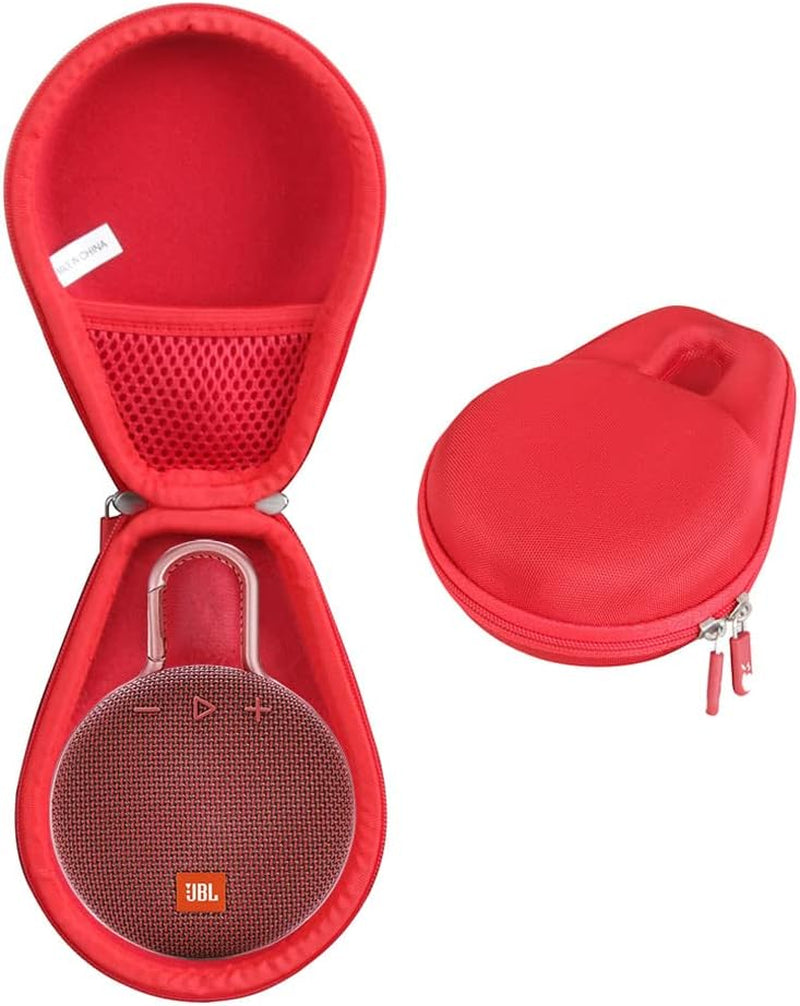 Hermitshell Travel Case Fits JBL Clip 3 Portable Waterproof Wireless Bluetooth Speaker (Black)