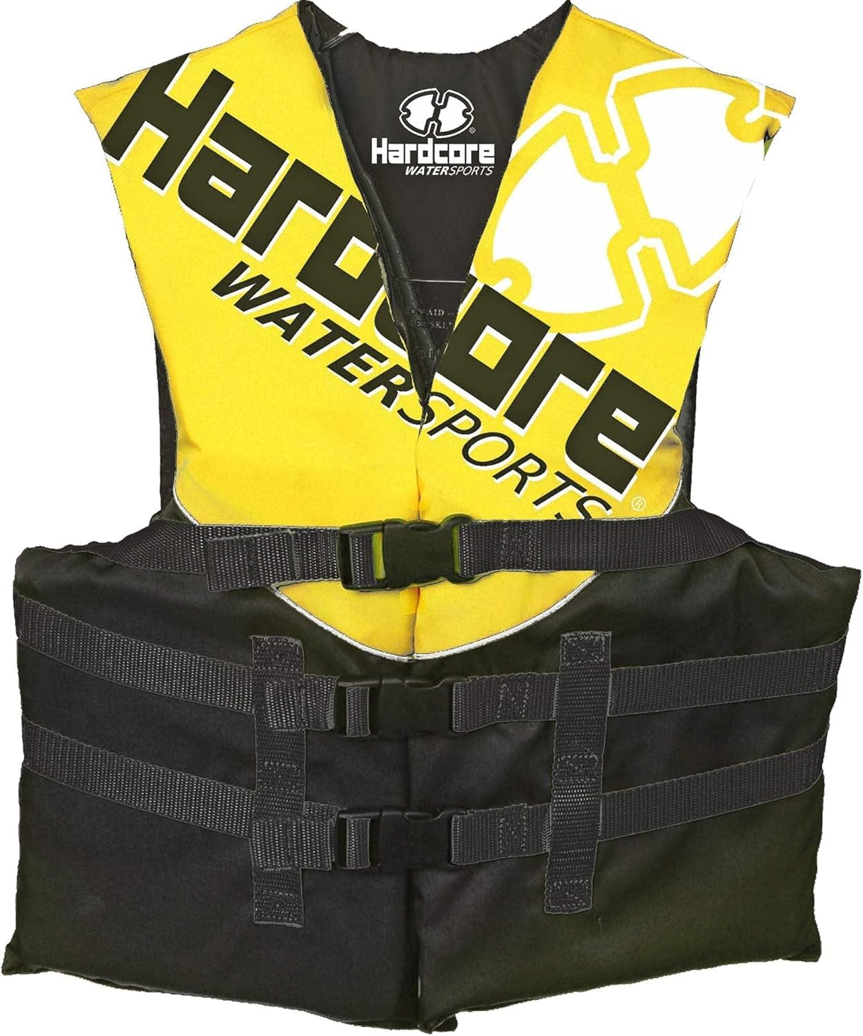 Hardcore Coast Guard Type III PFD for Youth Child Teen Adult; Life Vest Flotation Device; Life Jacket Paddle Vest for Big Kids, Jet Ski, Wakeboard, Hardshell Kayak Life Jacket