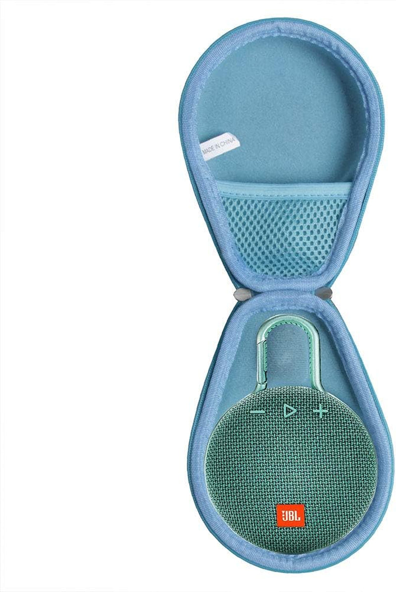 Hermitshell Travel Case Fits JBL Clip 3 Portable Waterproof Wireless Bluetooth Speaker (Black)