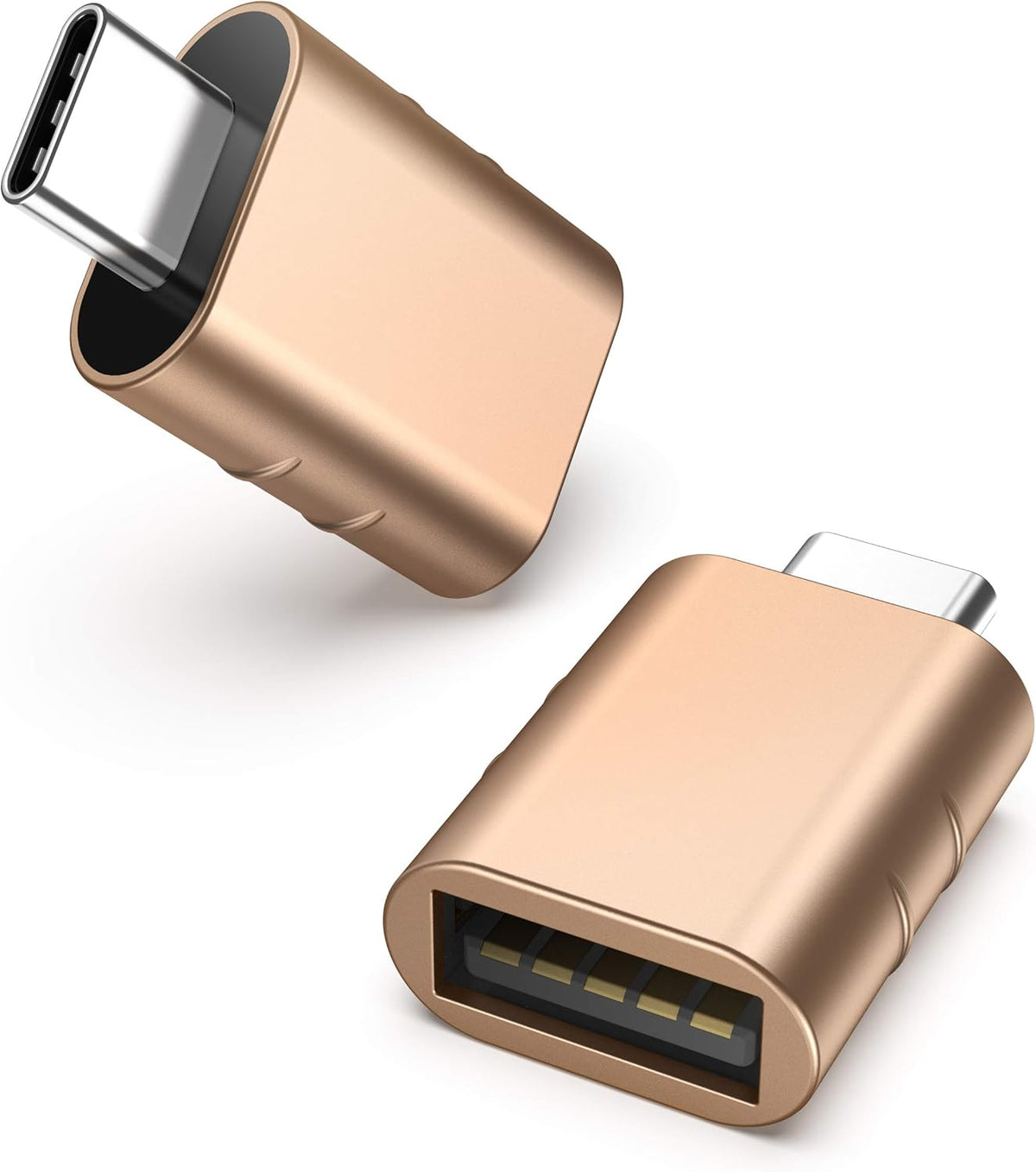 Syntech USB C to USB Adapter(2 Pack), USB-C Male to USB 3.0 Female Adapter Compatible with Iphone 17 Pro Max Macbook Pro Air 2024 Ipad Mini Pro Surface Pro and Other Type C or Thunderbolt 4/3 Devices