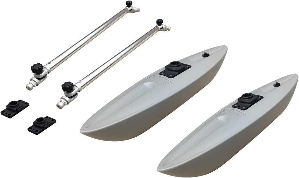 Brocraft Kayak Outrigger/Kayak Stabilizer/Kayak & Canoe Stabilizer System for Kayak Track System/Canoe Outrigger (Generation 2)