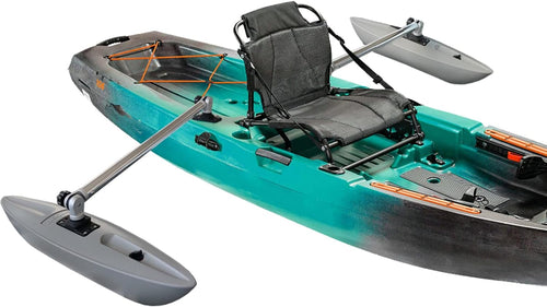 Brocraft Kayak Outrigger/Kayak Stabilizer/Kayak & Canoe Stabilizer System for Kayak Track System/Canoe Outrigger (Generation 2)