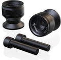 MZS 8MM Swingarm Spools Sliders Stand Universal M8 Black Compatible with CBR 600 F2 F3 F4 F4I CBR600RR CBR1000RR GSXR600 GSXR750 GSXR1000 GSXS750 SV650 ZX6R ZX10R Z650 Z900 Z1000 EX400 EX650 Daytona